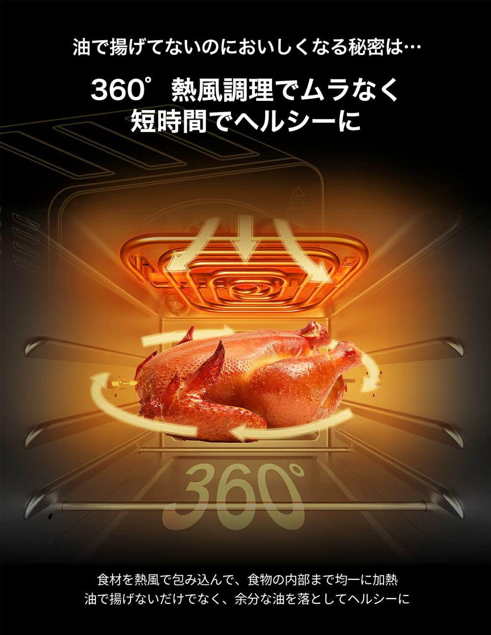 楽天市場】エペイオス(Epeios) ノンフライヤー ノンフライオーブン 14L