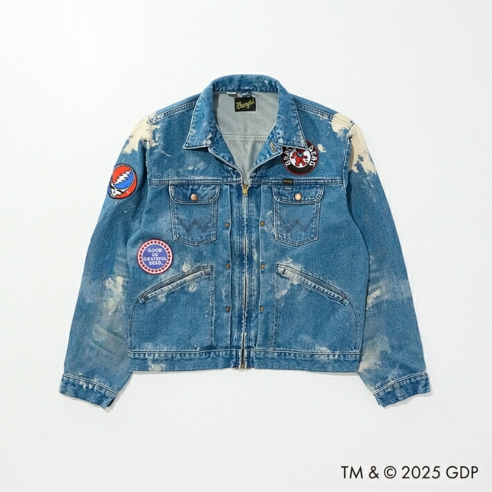 楽天市場】WRANGLER×GRATEFUL DEAD グレイトフルデット コラボ Gジャン