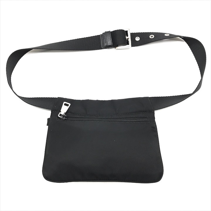 楽天市場】【中古】良品 PRADA プラダ 三角ロゴ プレート ウエスト