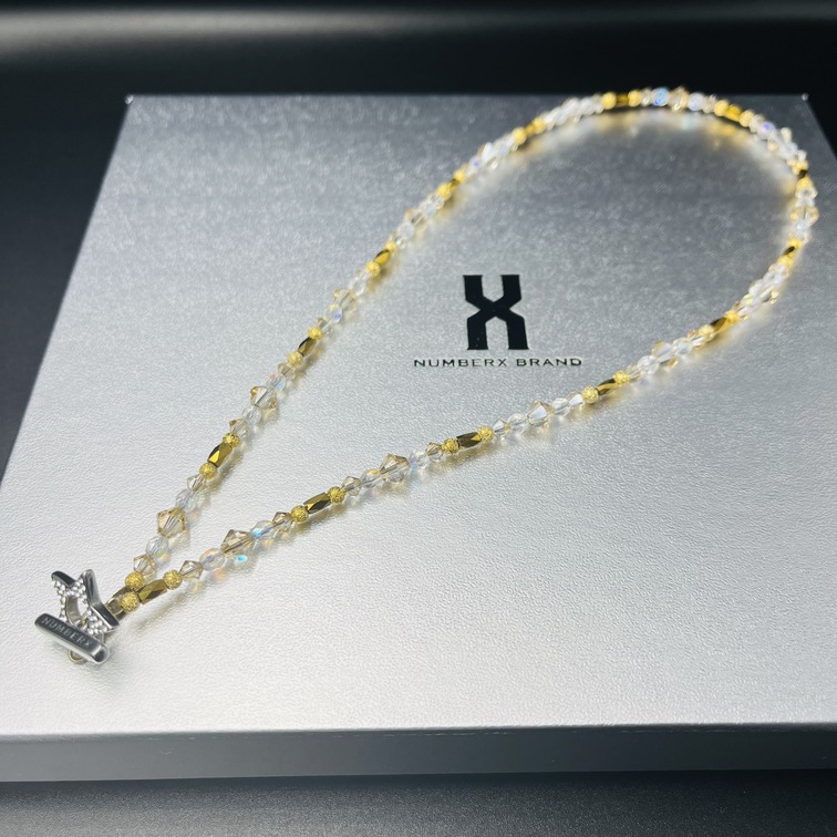 楽天市場】スポーツネックレス X エックス Nシリーズ シャンパン