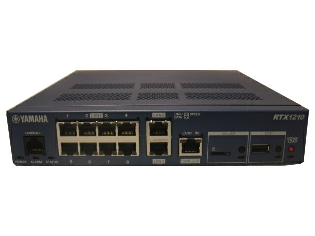 楽天市場】YAMAHA ギガアクセスVPNルーター RTX1210【中古】 : NW工房