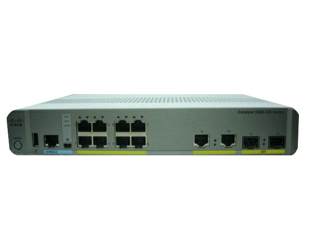 楽天市場】【中古】Cisco Catalyst 3560CX-8TC-S （WS-C3560CX-8TC-S