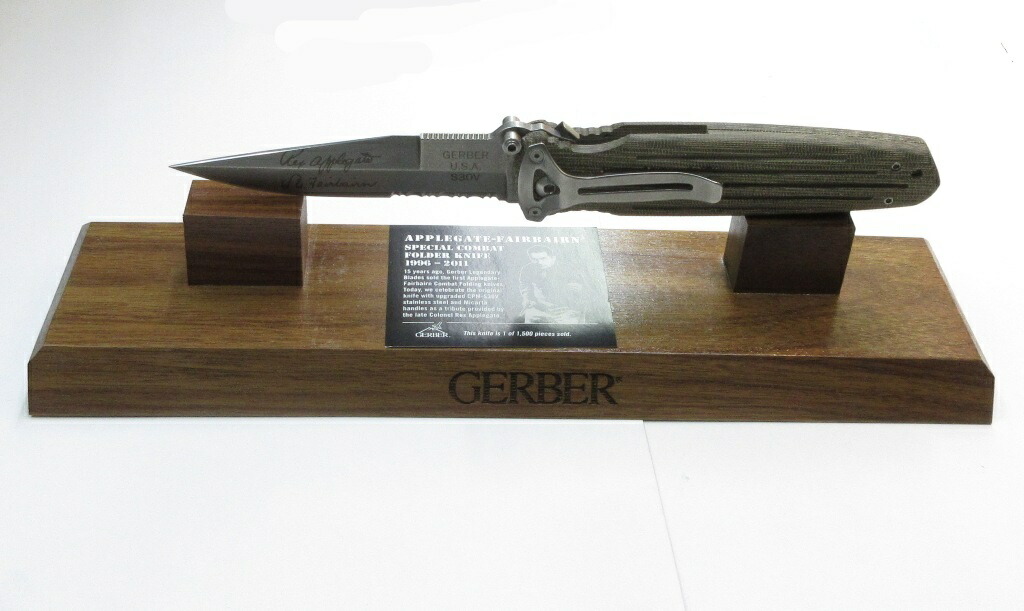 楽天市場】OLDガーバー ナイフ アップルゲイトコンバットフォルダー 15