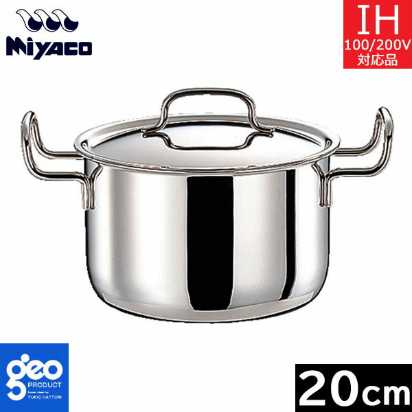 楽天市場】【日本製】 宮崎製作所 ジオ・プロダクト ポトフ鍋 20cm