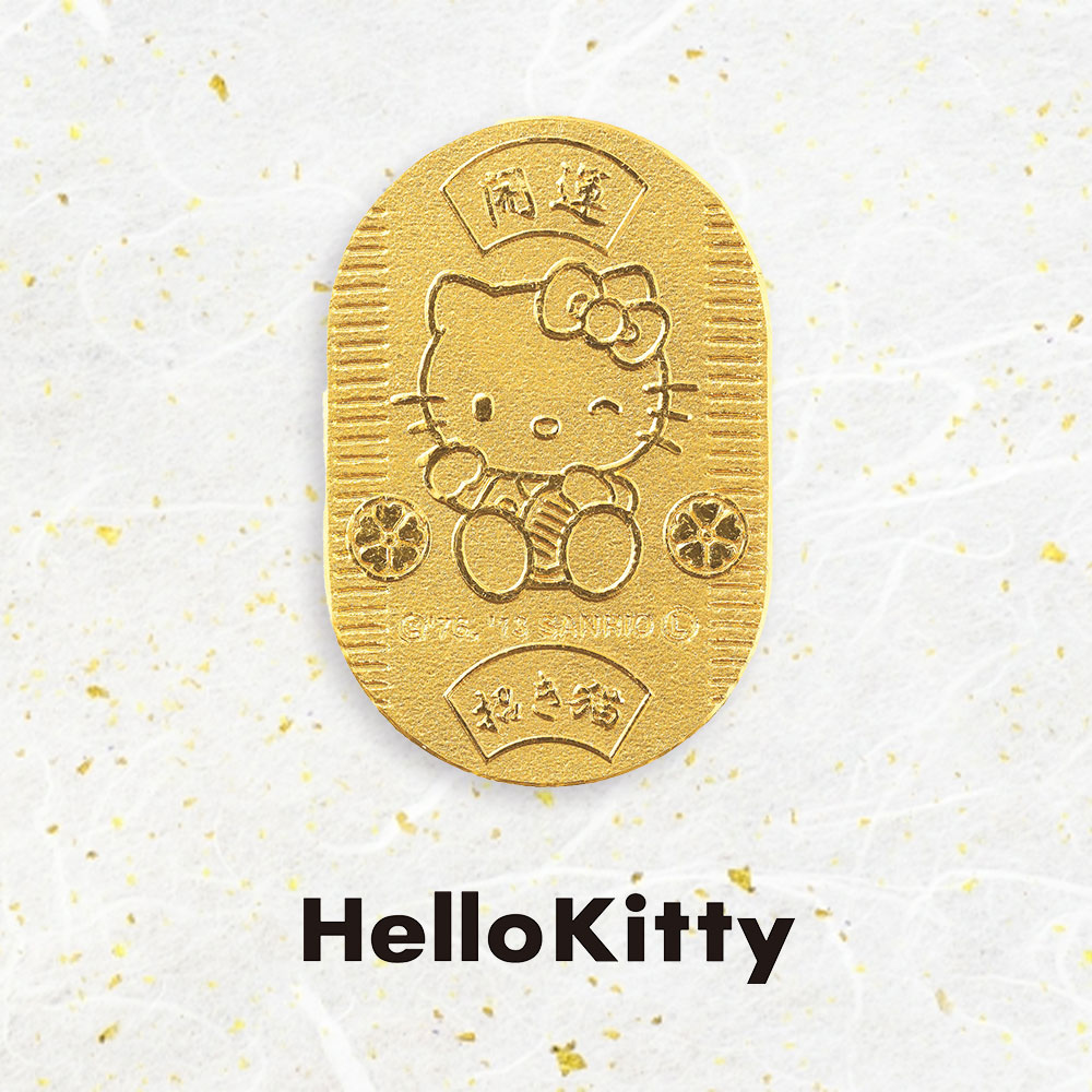 楽天市場】ハローキティ Hello Kitty 純金小判 24金 3g 5g 10g 開運