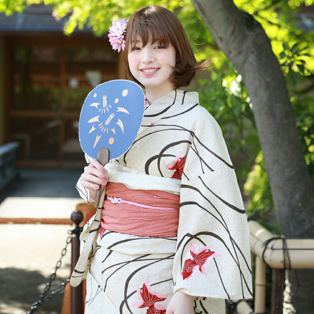 楽天市場】浴衣 セット レディース レトロ 上質 高級変わり織り綿麻