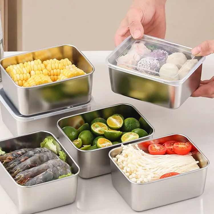 楽天市場】 積み重ね 保存容器 ステンレス スタッキング ステンレス