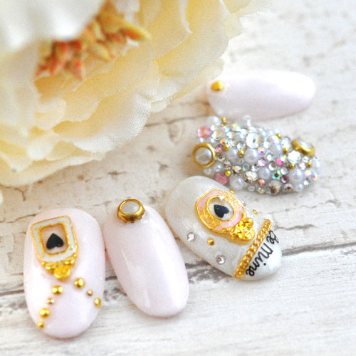 楽天市場】ジェルネイル＆レジンに♪ネイル・メタルパーツ☆香水瓶