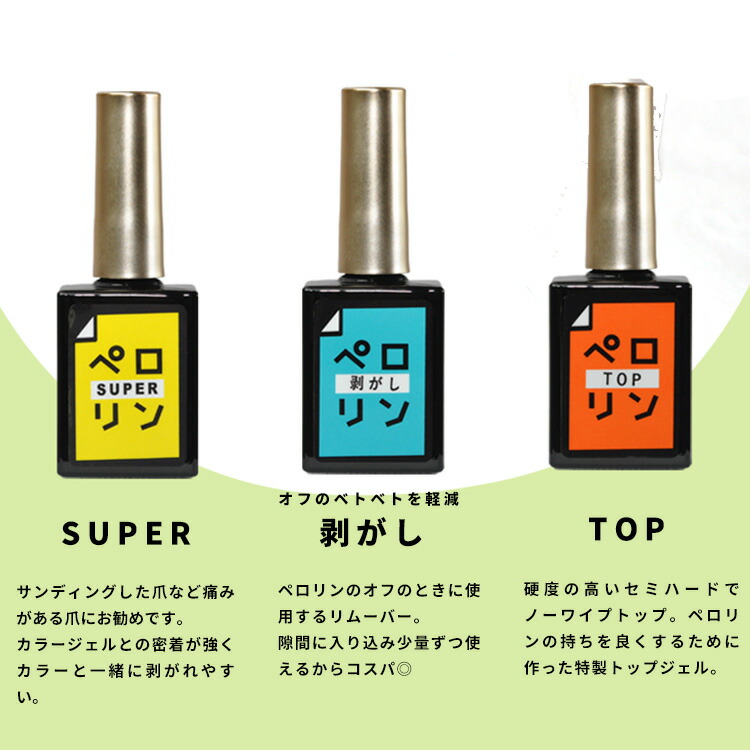 楽天市場】【66%OFF】2026 福袋 ペロリン 新作 大容量15ml 3本が必ず