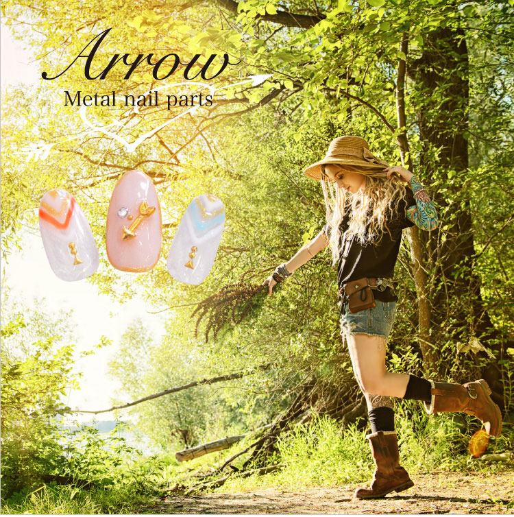 楽天市場】【全品半額coupon事前配布中】ボヘミアンネイルにアロー☆矢
