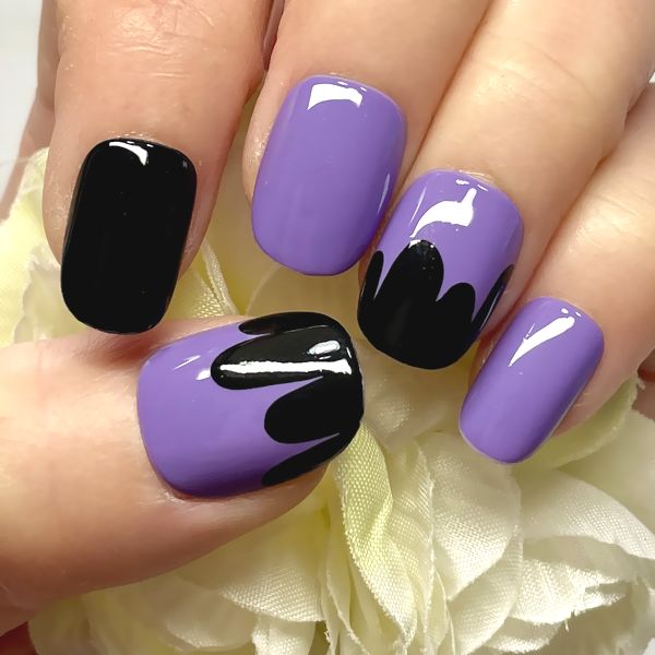 楽天市場】☆ドロドロネイル/パープル☆パープル ブラック とろーり