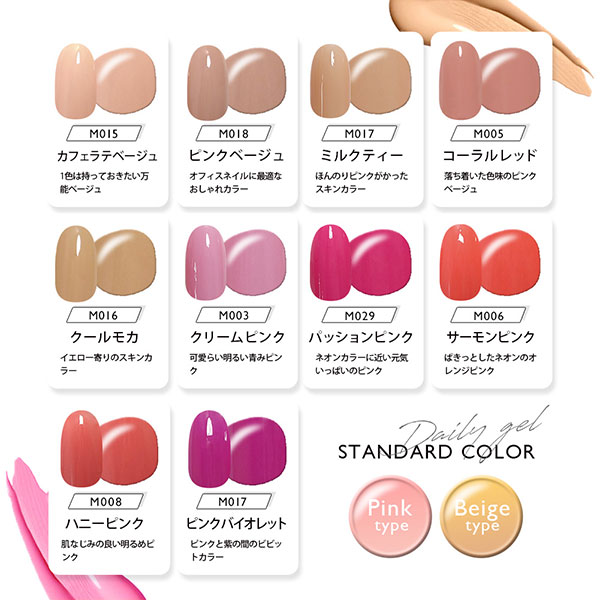 楽天市場】DailyGel カラージェル セット 3g 30色セット NAILREPUBLIC