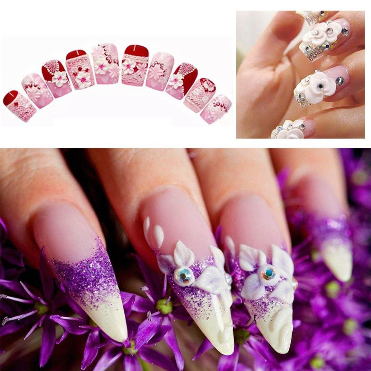 楽天市場】アクリルパウダー ジェルネイル 3Dパウダー 12色セット