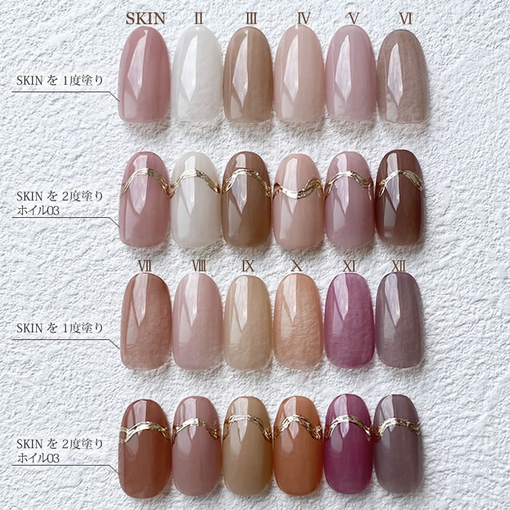 楽天市場】□カラージェル SKIN-VII MOMO by nail for all 10g