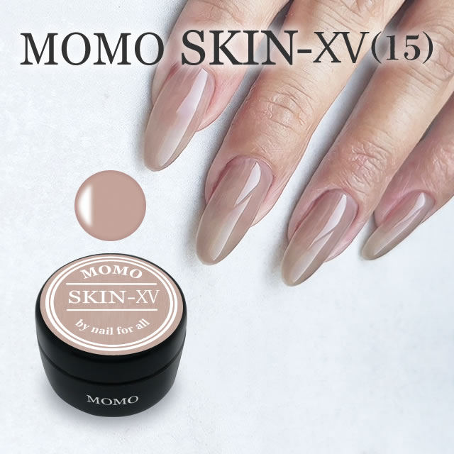 楽天市場】□カラージェル SKIN-XV MOMO by nail for all 10g （スキン