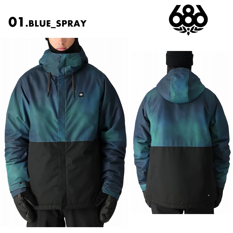 楽天市場】スノーボード ウェア 686（カラーブルー）（メンズウェア