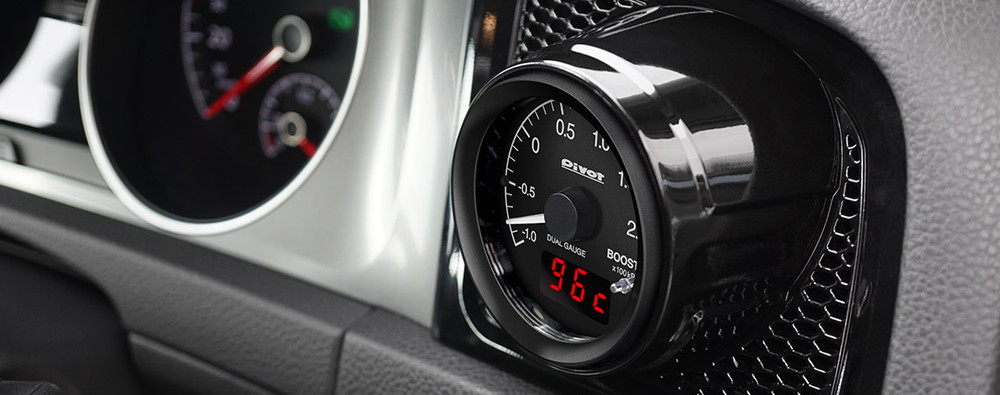 楽天市場】Pivot(ピボット) デュアルゲージRS ブースト計 [DUAL GAUGE