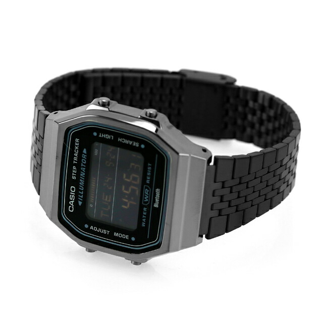 楽天市場】カシオ CASIO ABL-100WEGG-1B ビンテージ チプカシ