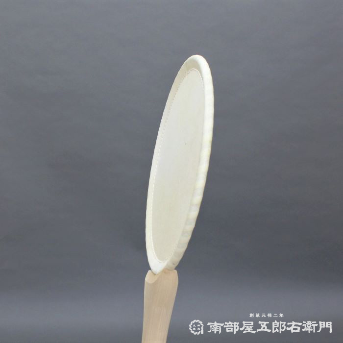 楽天市場】【当店の太鼓職人が製作】団扇太鼓9寸 革面直径27cm ばち付