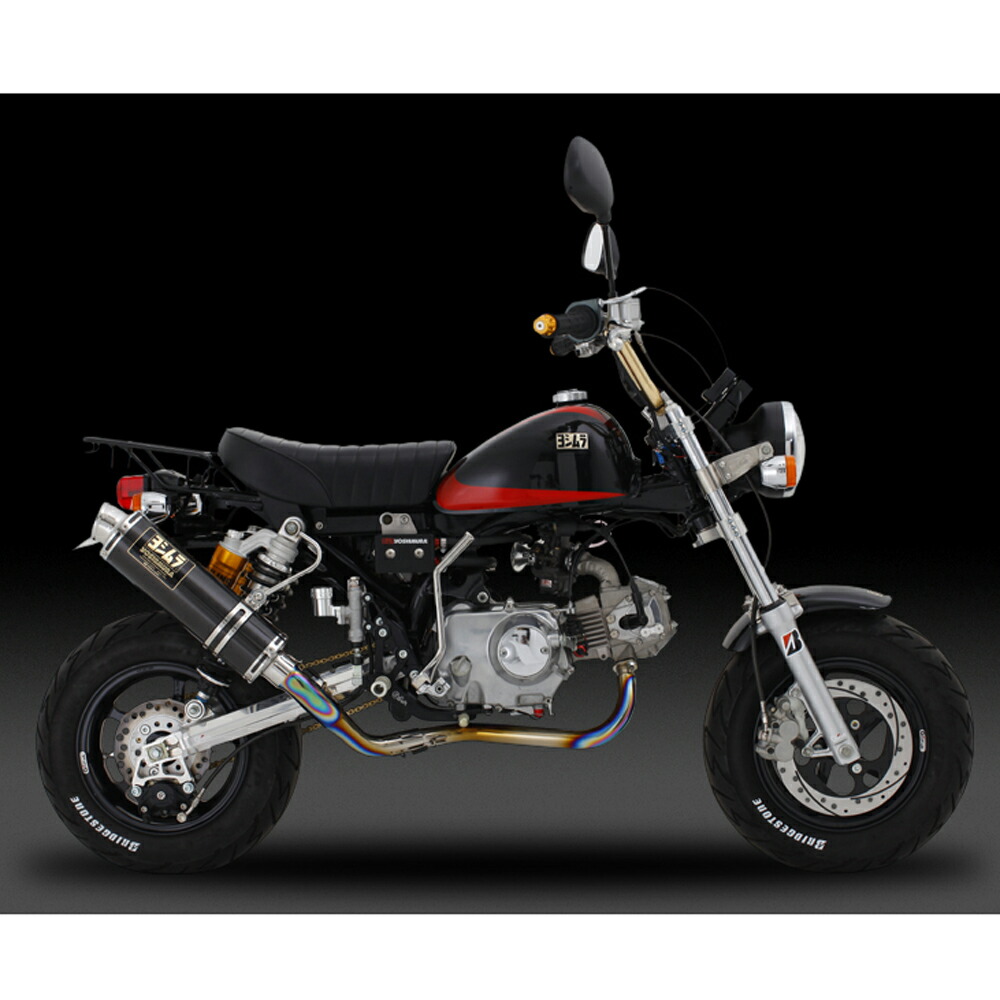 楽天市場】yoshimura ヨシムラ MONKEY 機械曲チタン GP-MAGNUM (TC) 74