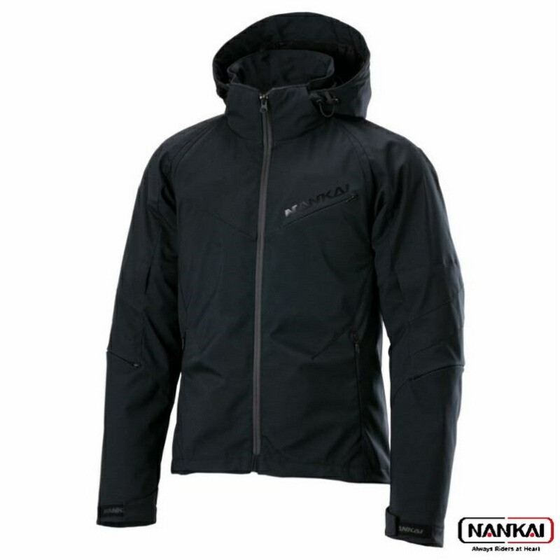 NANKAI 南海部品 高耐水 フェザー入り ダウン ジャケット 防寒着 黒
