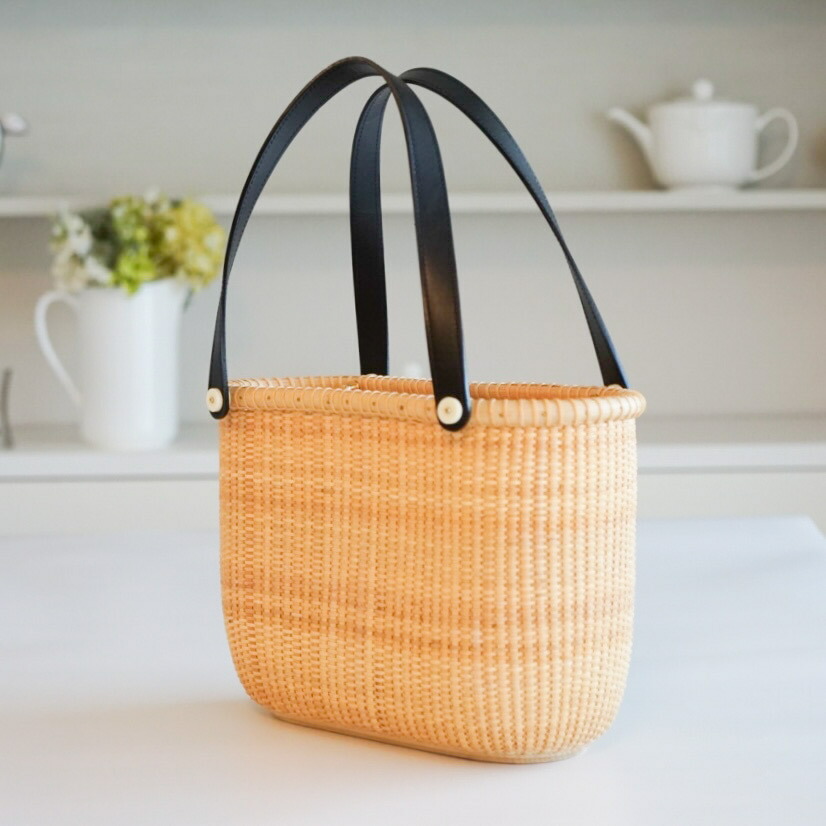 楽天市場】ナンタケット バスケット トートバッグ レザー 本革 【欧米