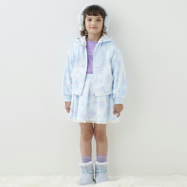 楽天市場】メゾピアノ(mezzo piano)遊園地柄 フレアースカート