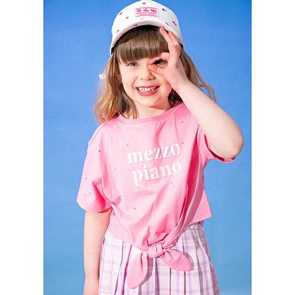 Mezzo Piano みみぽぽウエディング可愛いTシャツ 130サイズ MEZZO