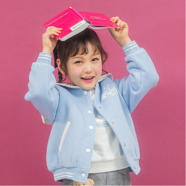 メゾピアノmezzo pianoセーラー スタジャンジャケットアウター130