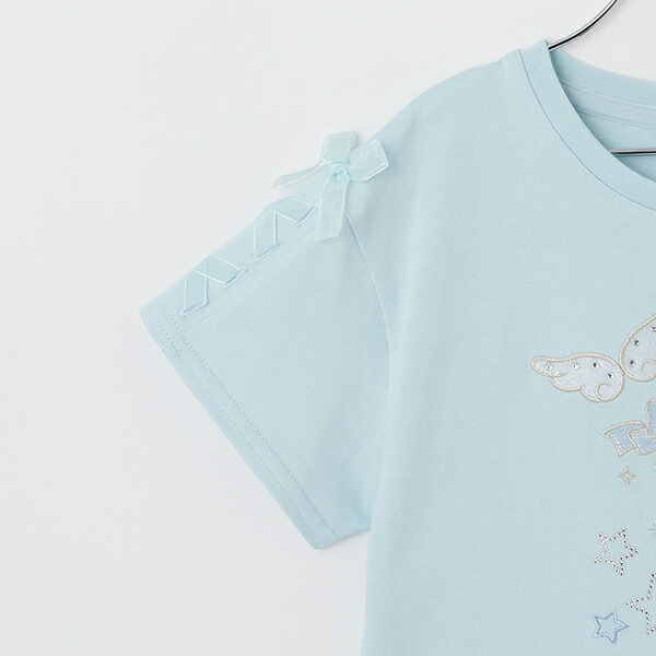 楽天市場】メゾピアノ(mezzo piano)エンジェルモチーフ 半袖Tシャツ