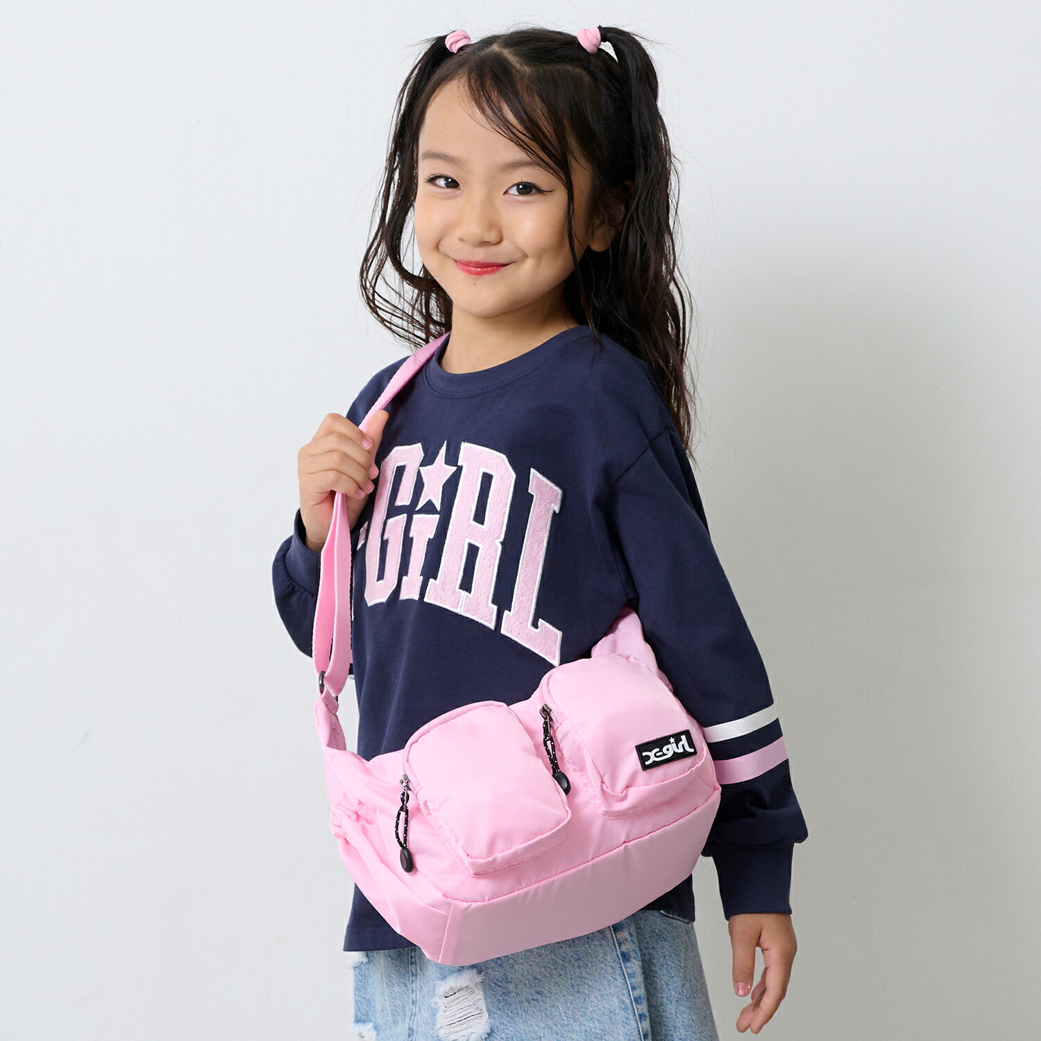 楽天市場】エックスガール ステージス(X-girl Stages)ダブルポケット