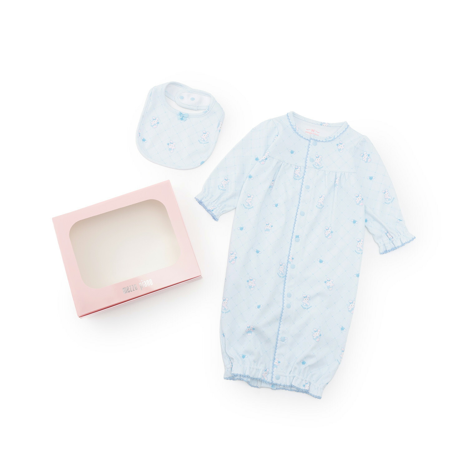 楽天市場】メゾピアノ(mezzo piano)【BOX付】エンジェルウサギ柄2way