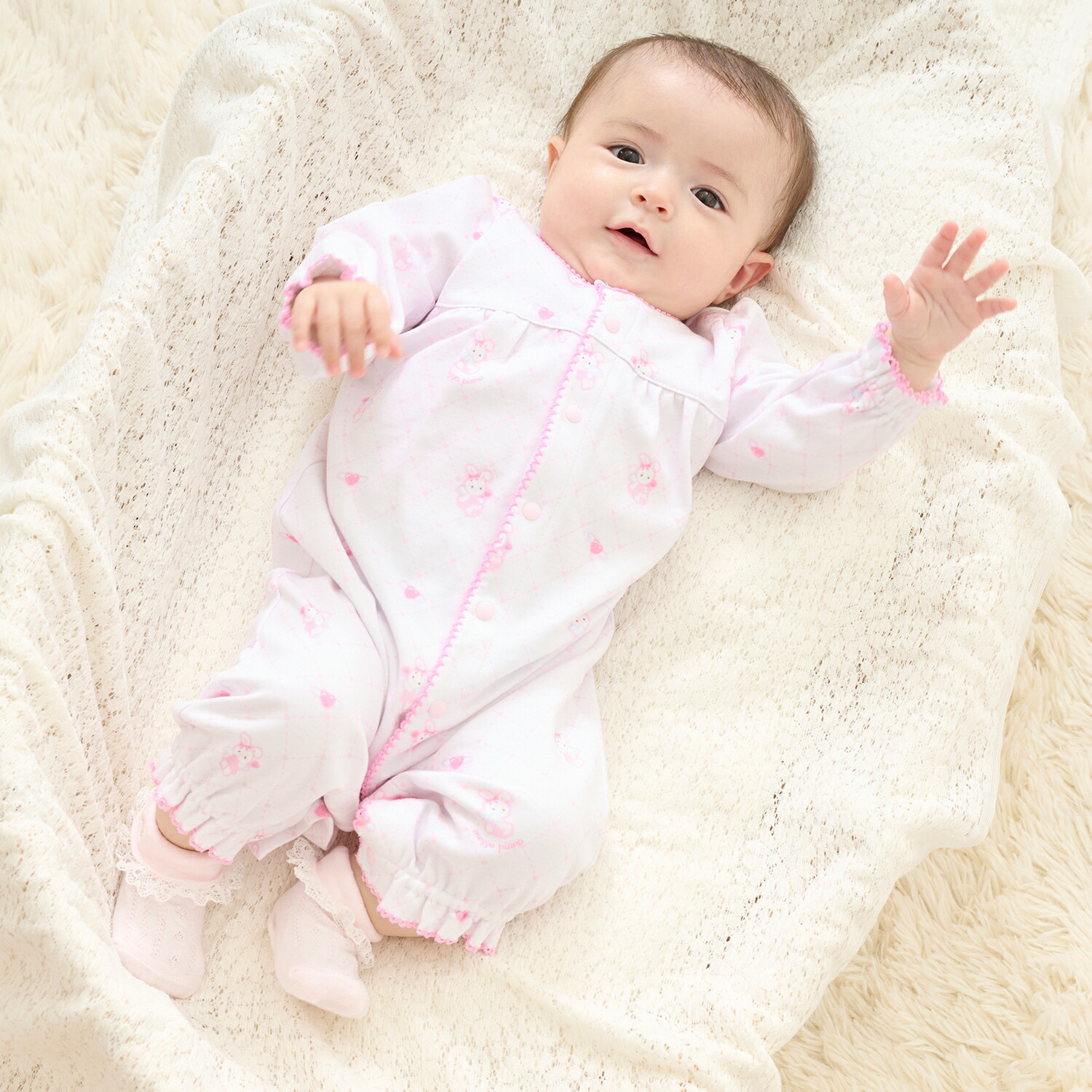 楽天市場】メゾピアノ(mezzo piano)【BOX付】エンジェルウサギ柄2way