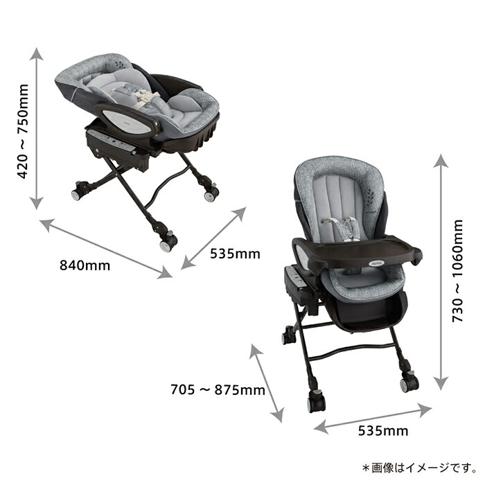 楽天市場】【送料無料】【正規品】 Aprica アップリカ ハイローベッド