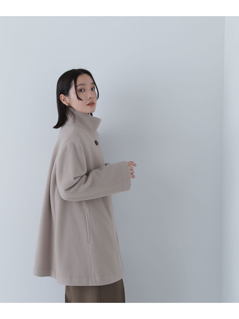 楽天市場】【SALE／30%OFF】スタンドネックミドルコート 24AW NATURAL