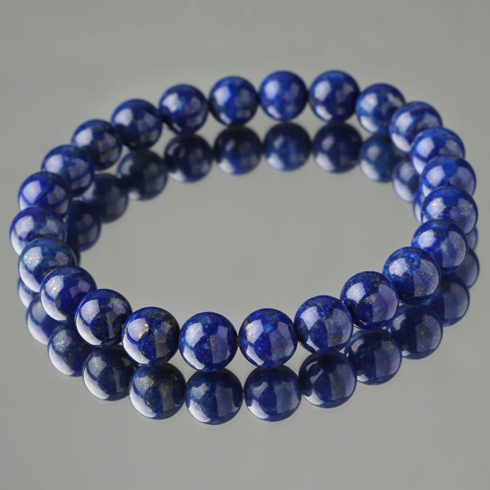 楽天市場】ラピスラズリ ブレスレット 約8mm 3A ストレート 【天然石