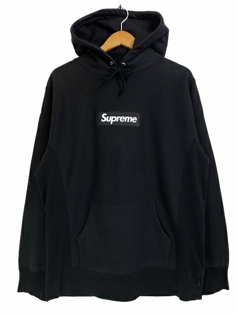楽天市場】16AW SUPREME Box Logo Hoodie (BLACK) L シュプリーム