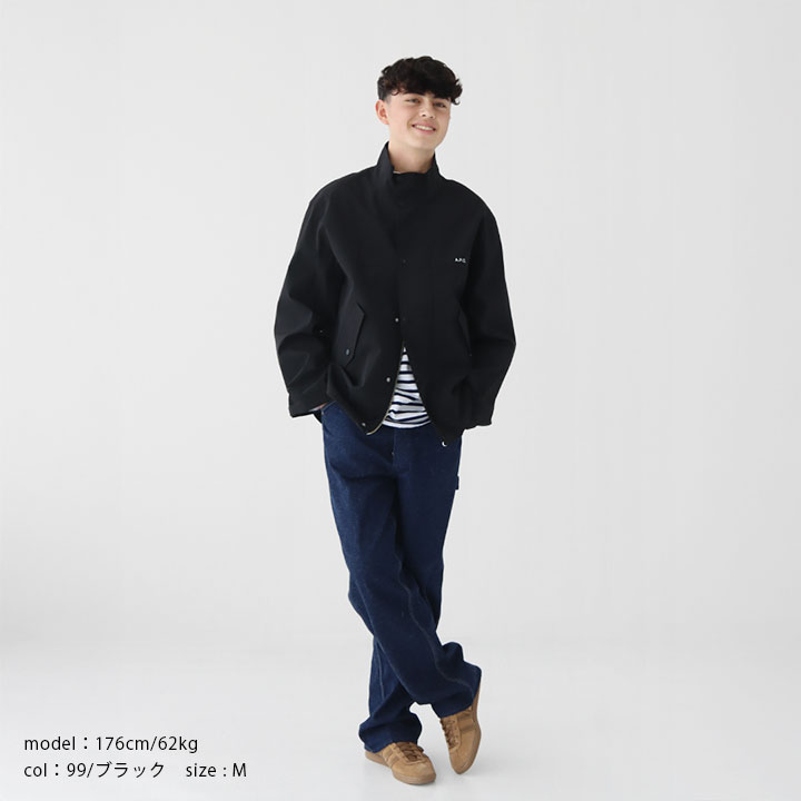 楽天市場】A.P.C. アーペーセー｜Sutherland ブルゾン SUTHERLAND-RIPS