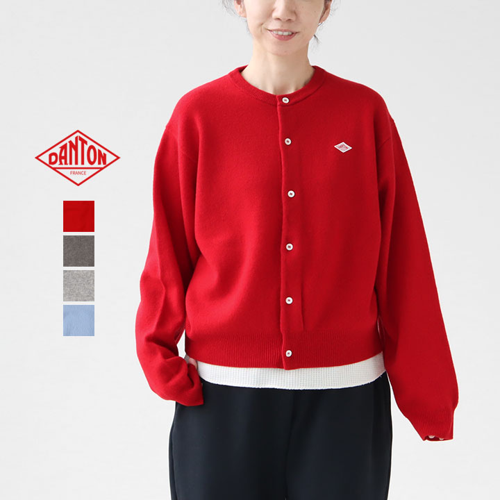 楽天市場】DANTON(ダントン) ラムウール クルーネックニット