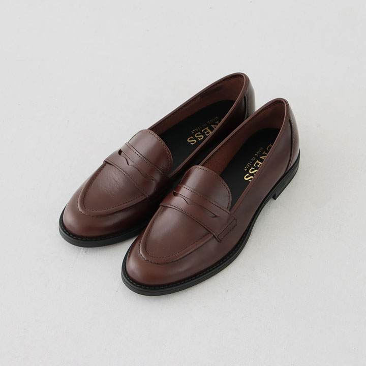 楽天市場】ENESS エネス｜カウレザー コインローファー ST-1201 : news