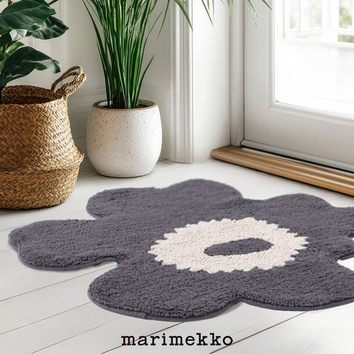 楽天市場】marimekko(マリメッコ) Unikko バスマット(52249-73555