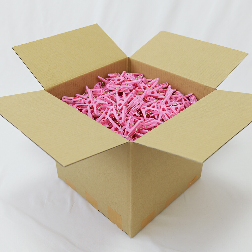 楽天市場】【日本製】 洗濯ばさみ まとめ売り ピンク ピンチ 箱売り 約