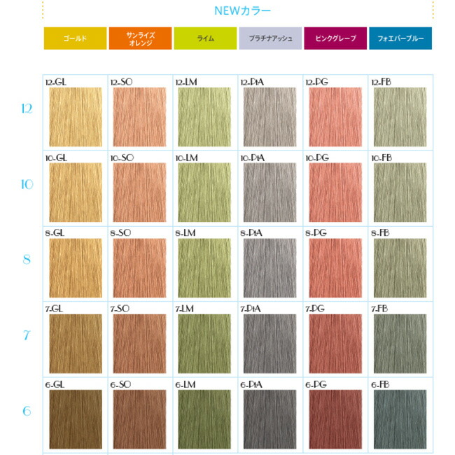 楽天市場】ムコタ ヘアカラー 第1剤 LM ライム / 80g 【 ヘアカラー