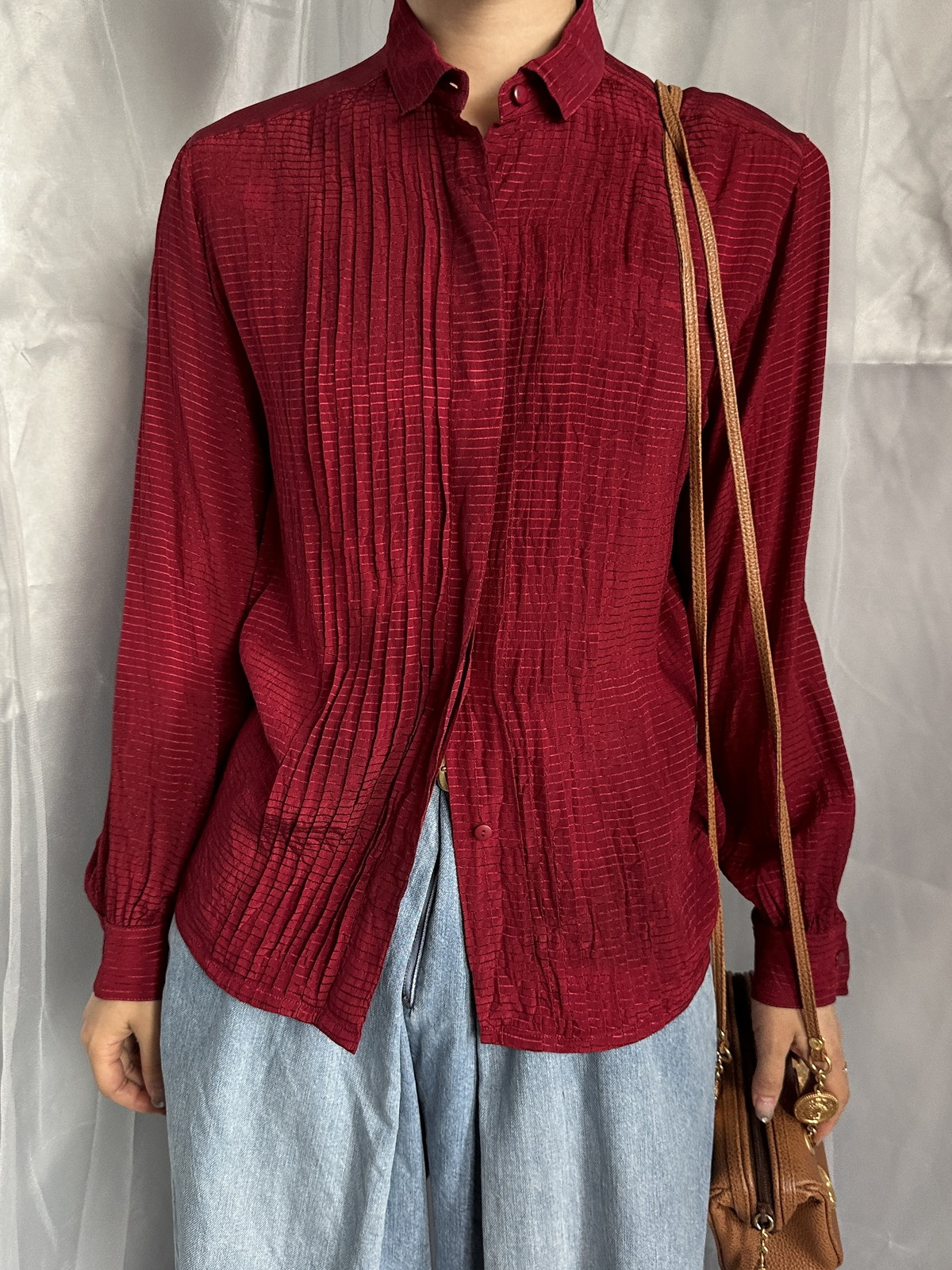 楽天市場】Christian Dior クリスチャンディオール シルク混ピンタック