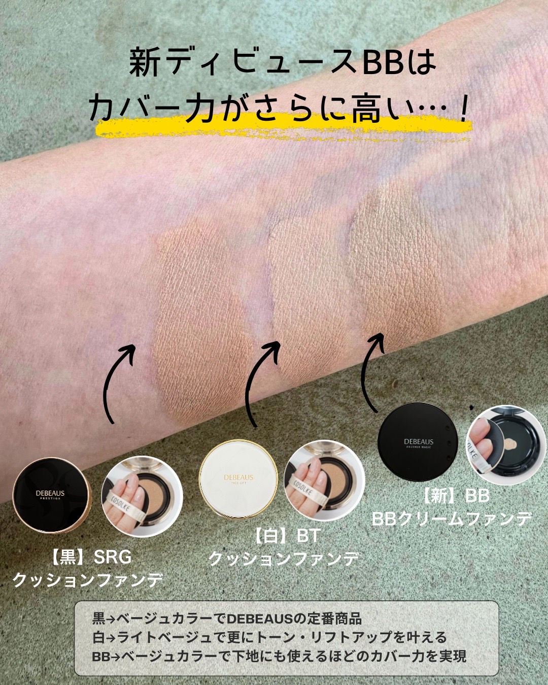 楽天市場】【公式】DEBEAUS ディビュース クッションファンデ