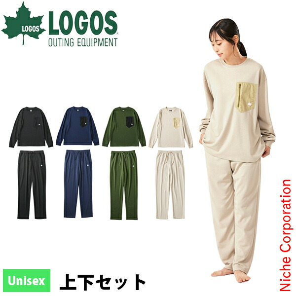 楽天市場】ロゴス リプナー リカバリープルオーバー & パンツ セット