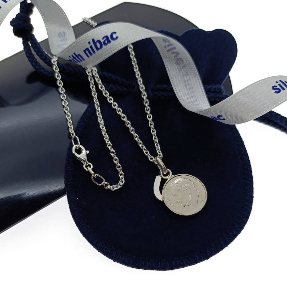 楽天市場】ラッキーコイン DIME（ダイム）ネックレス 誕生日プレゼント