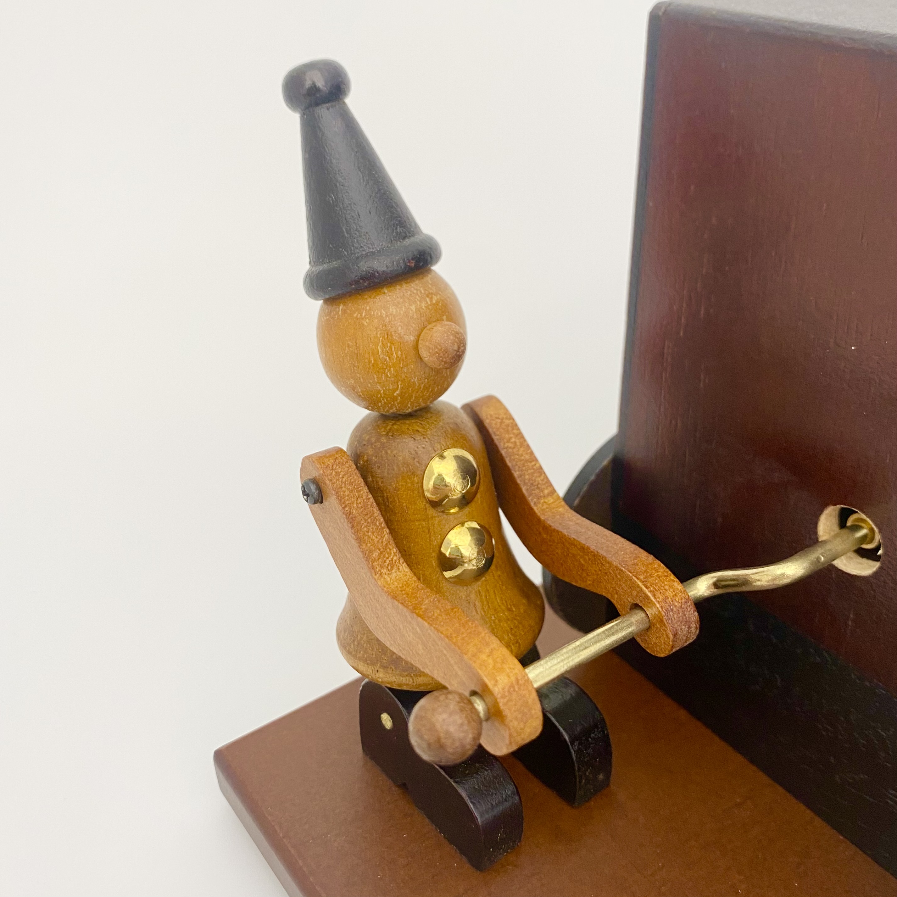 楽天市場】【誕生日・記念日の贈り物に】木製からくり人形オルゴール