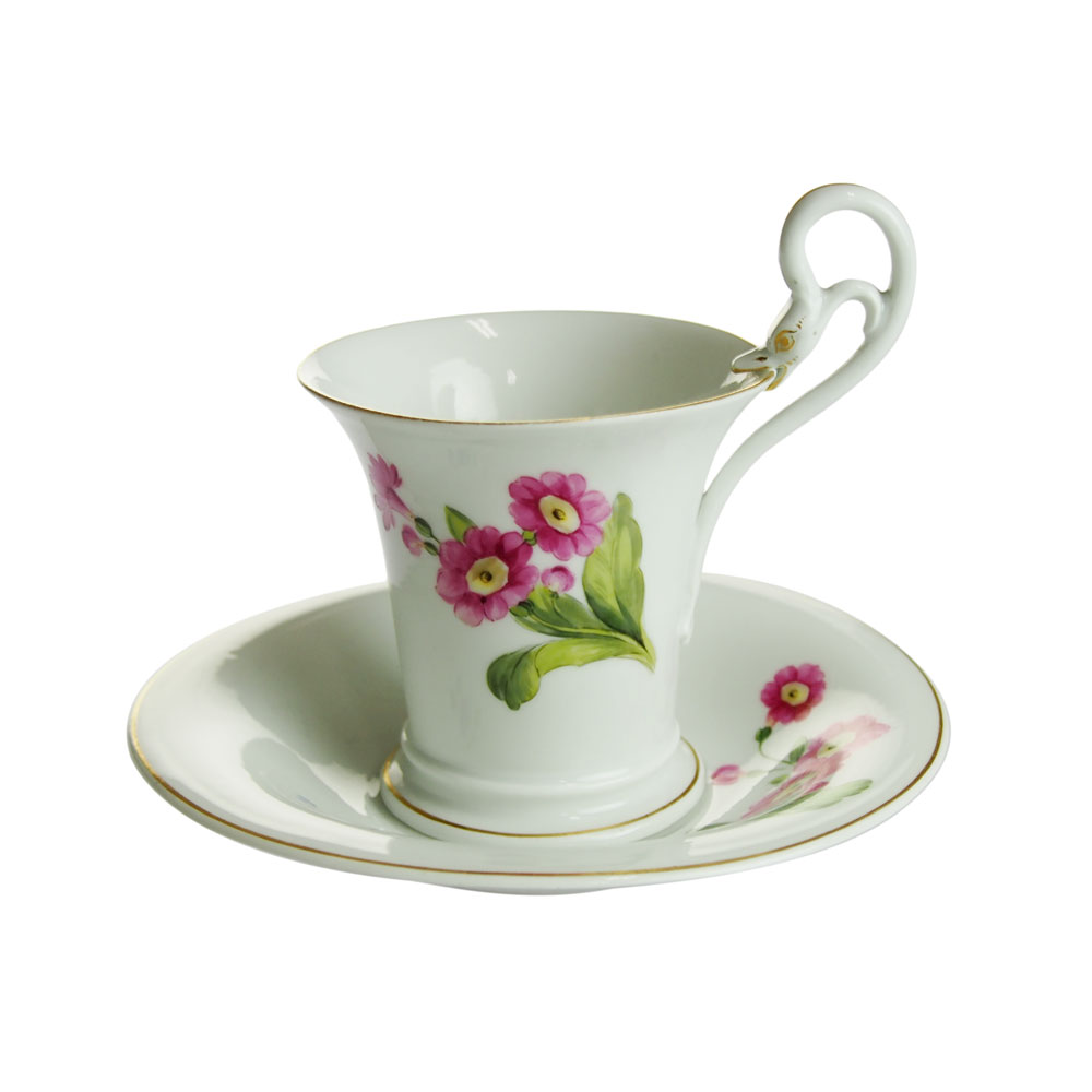 楽天市場】マイセン (Meissen) アンティーク 花模様 ハイハンドル