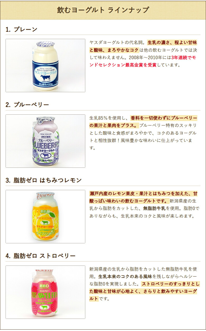 楽天市場】ギフトAセット（ドリンクヨーグルト・ブルーベリー